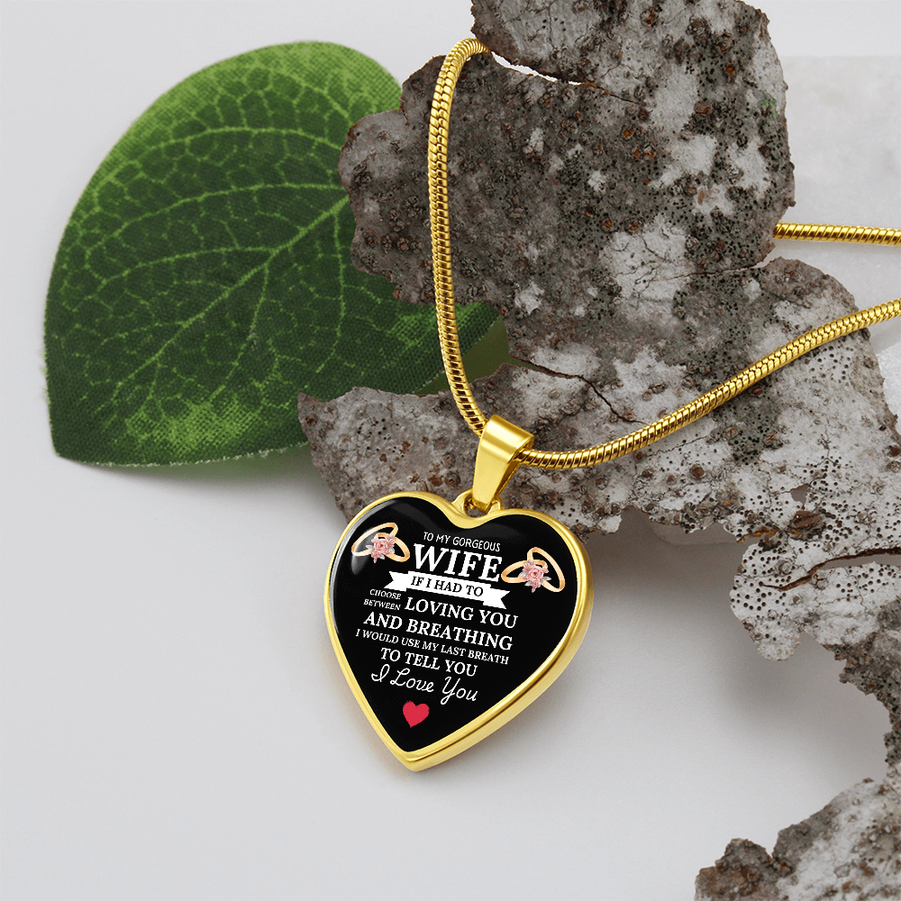 Endless Love: My Heart, My Breath Necklace