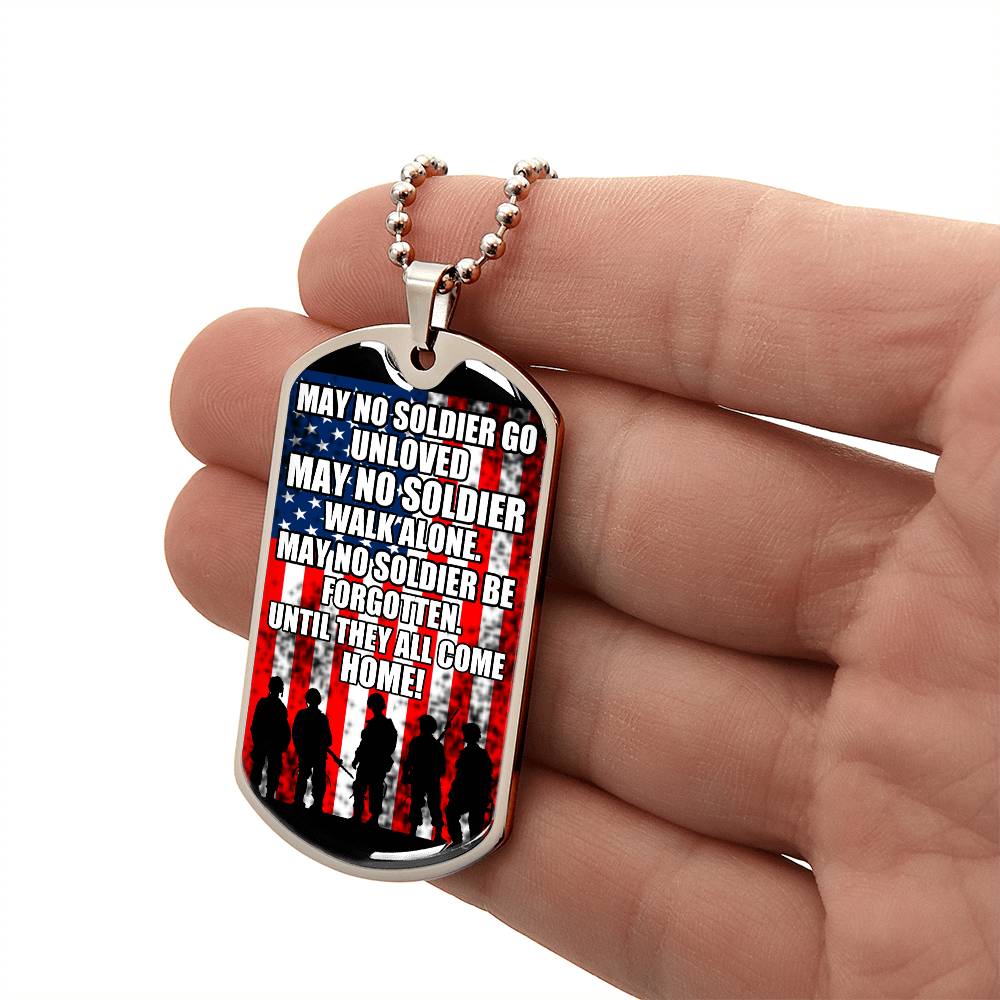 Guardian's Creed: No Soldier Left Behind Dog Tag