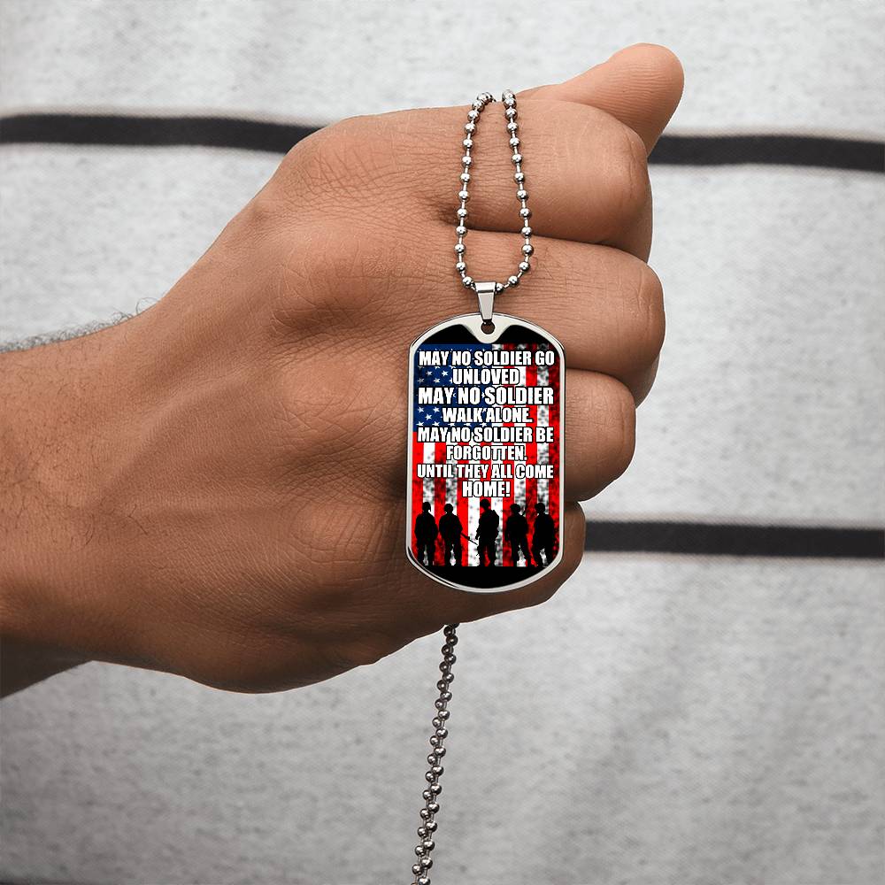 Guardian's Creed: No Soldier Left Behind Dog Tag