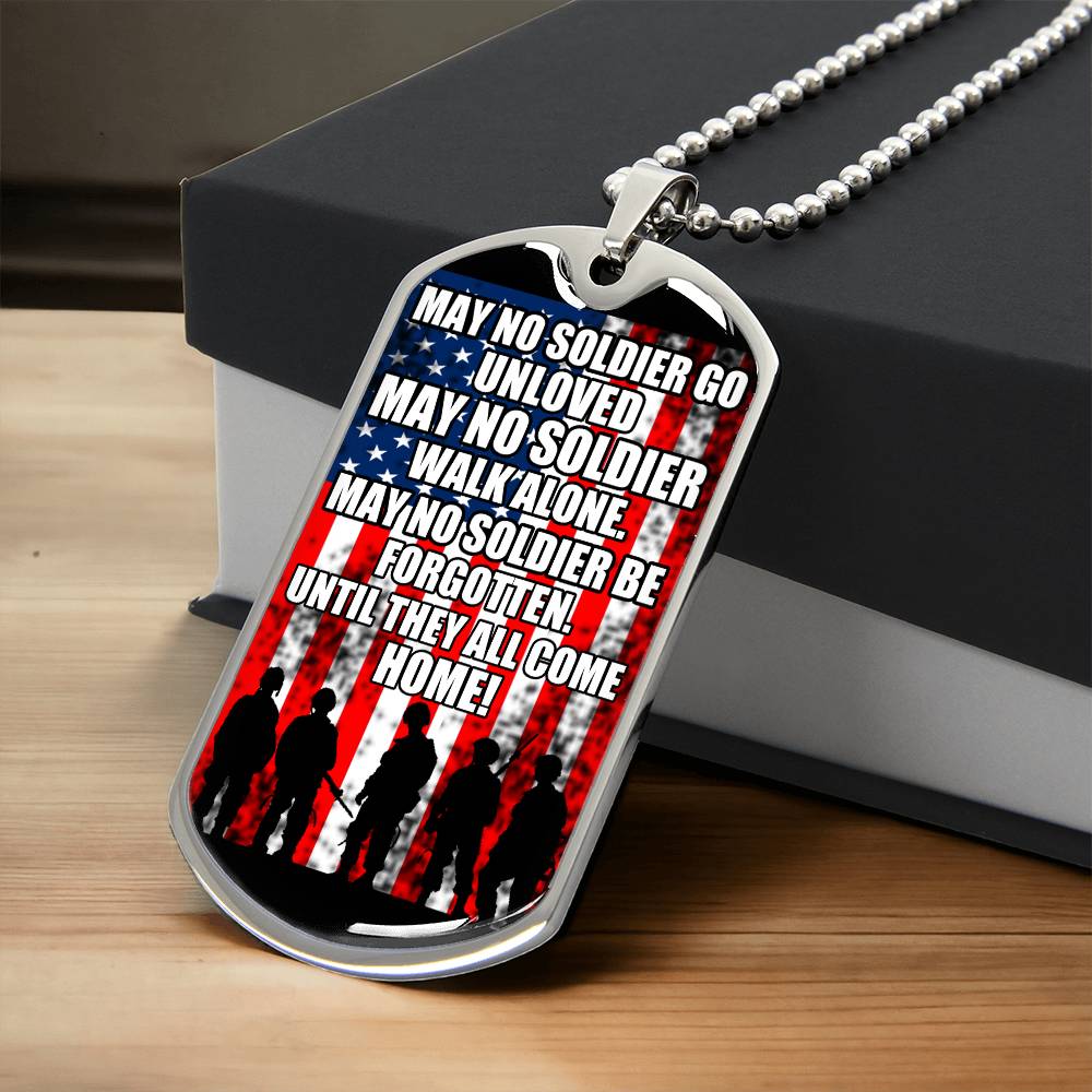 Guardian's Creed: No Soldier Left Behind Dog Tag