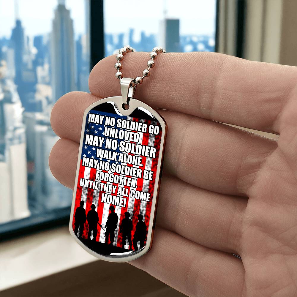 Guardian's Creed: No Soldier Left Behind Dog Tag