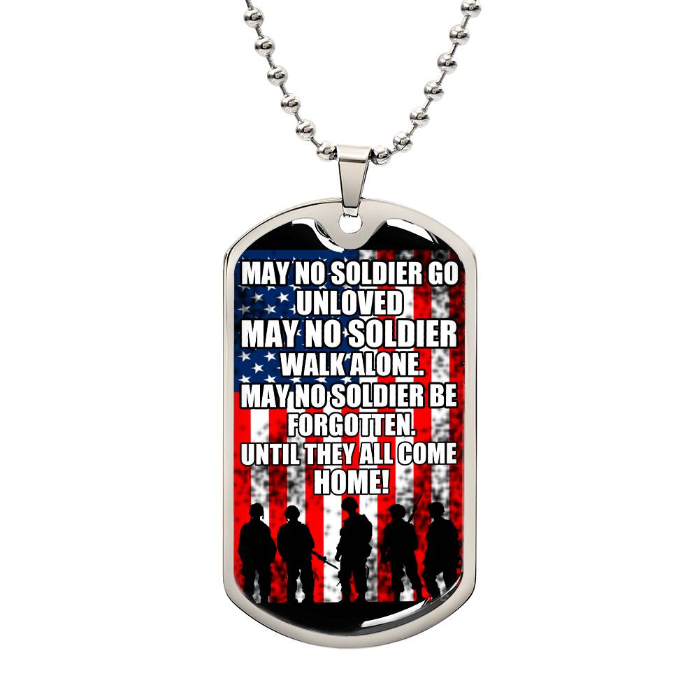 Guardian's Creed: No Soldier Left Behind Dog Tag