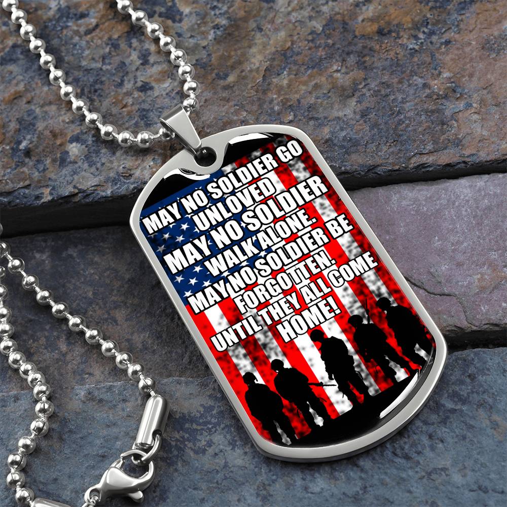 Guardian's Creed: No Soldier Left Behind Dog Tag