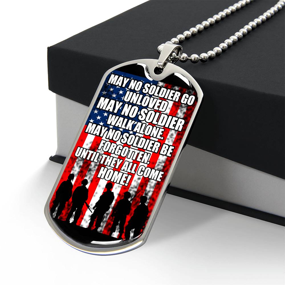 Guardian's Creed: No Soldier Left Behind Dog Tag