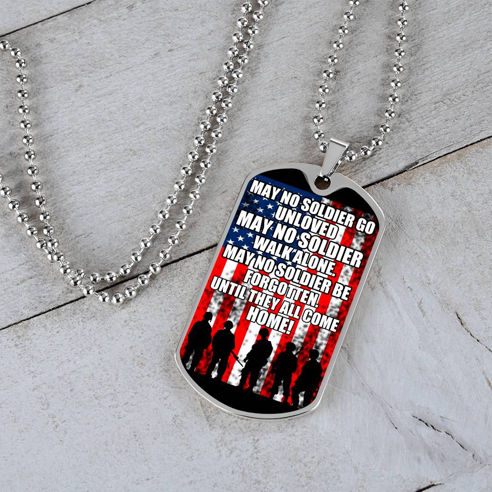 Guardian's Creed: No Soldier Left Behind Dog Tag