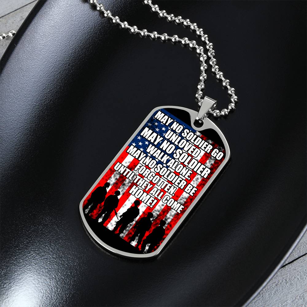 Guardian's Creed: No Soldier Left Behind Dog Tag