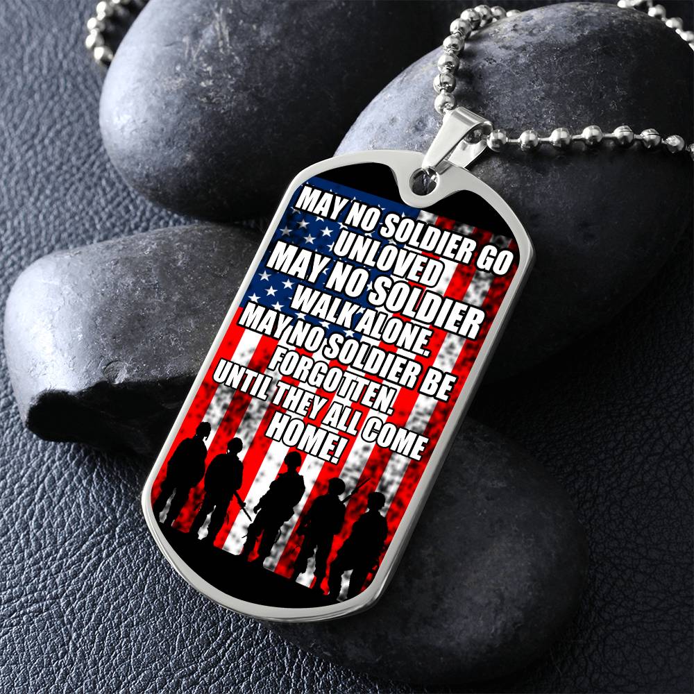 Guardian's Creed: No Soldier Left Behind Dog Tag