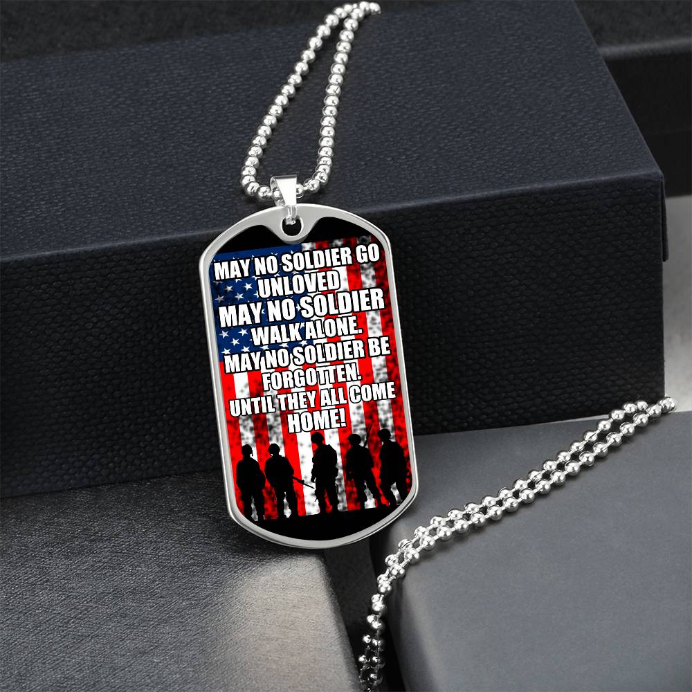 Guardian's Creed: No Soldier Left Behind Dog Tag