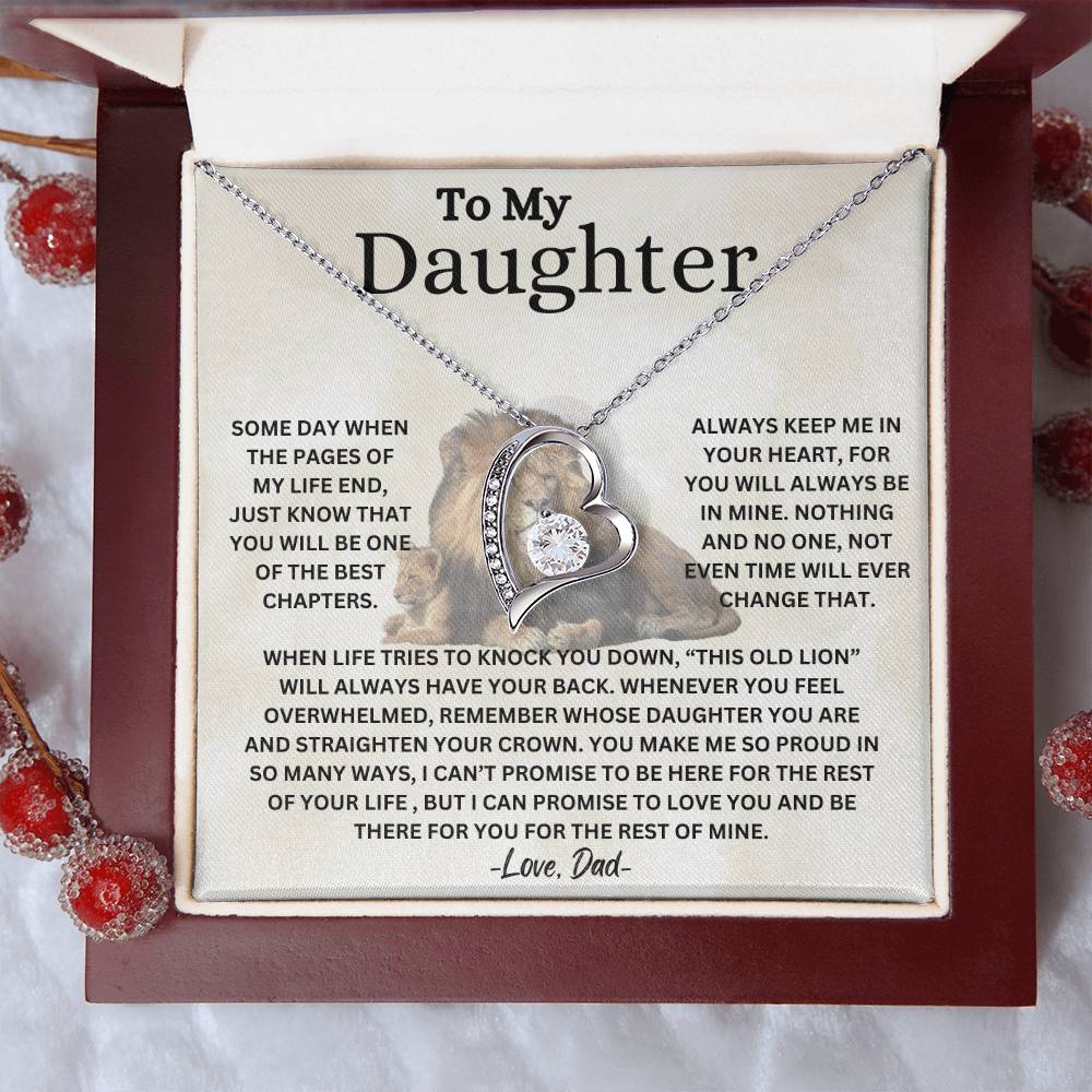 This Old Lion Forever Love Necklace From Dad