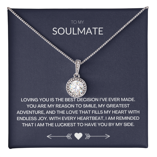 To My Soulmate Eternal Joy Necklace