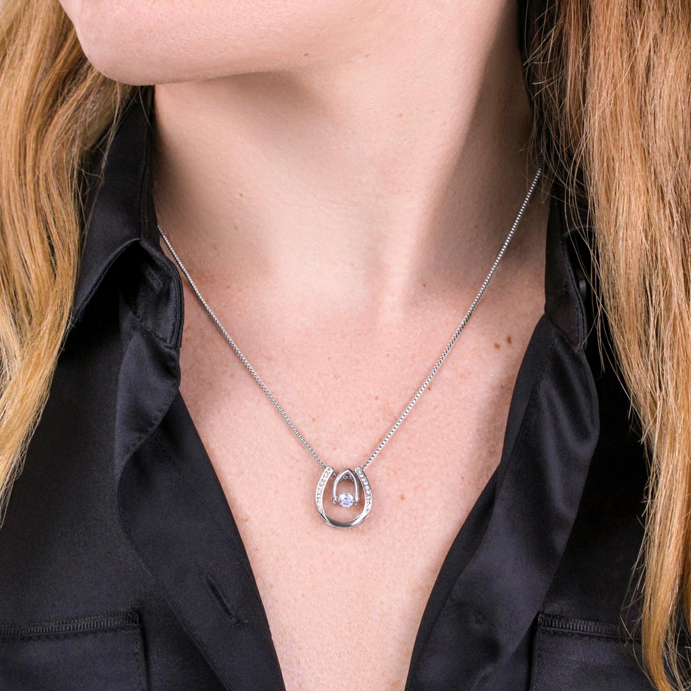 To My Wife - Forever My Everything - Lucky In Love Necklace