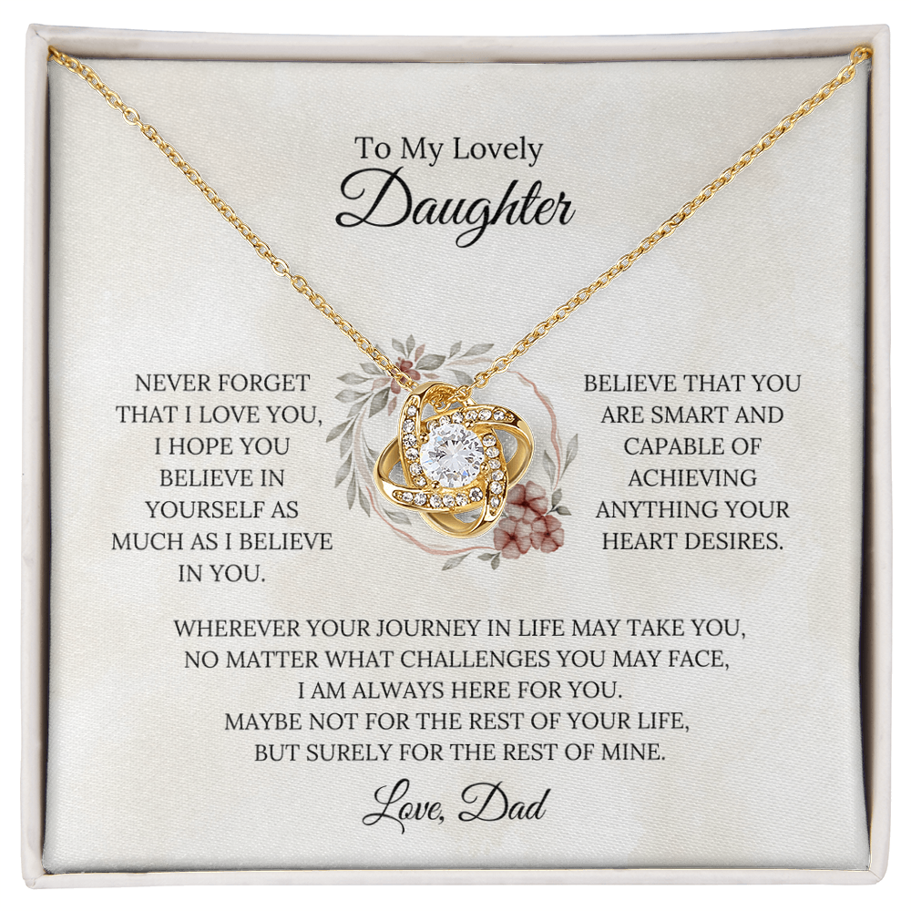 To My Lovely Daughter - Always By Your Side