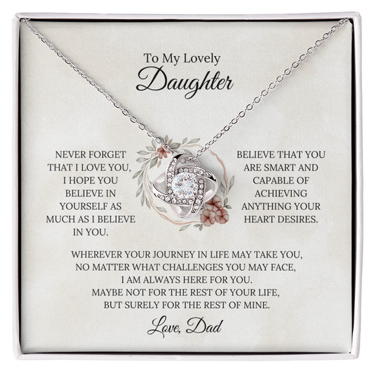 To My Lovely Daughter - Always By Your Side
