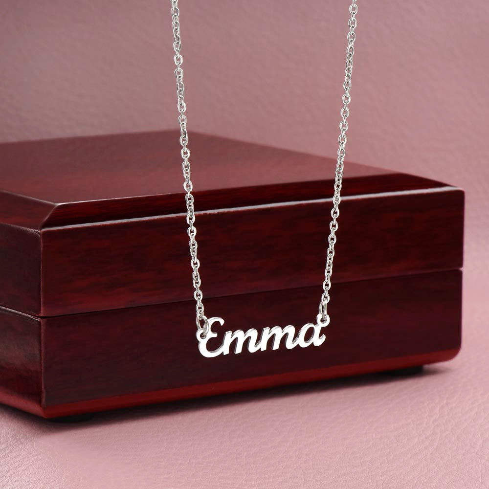 Endless Joy A Daughter’s Name, A Mother's Love - Custom Name Necklace