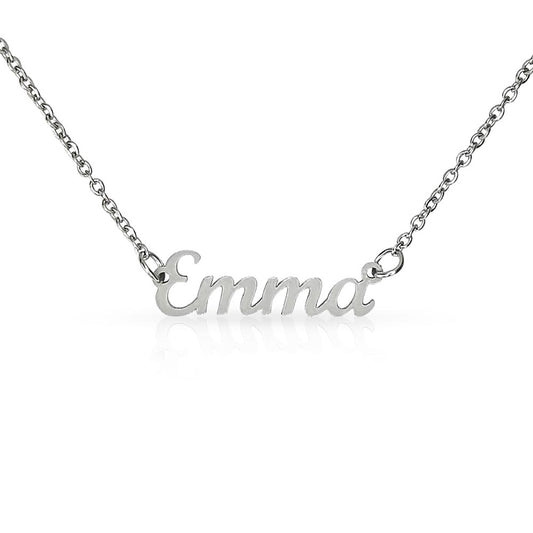 Custom Name Necklace Only (No MC)