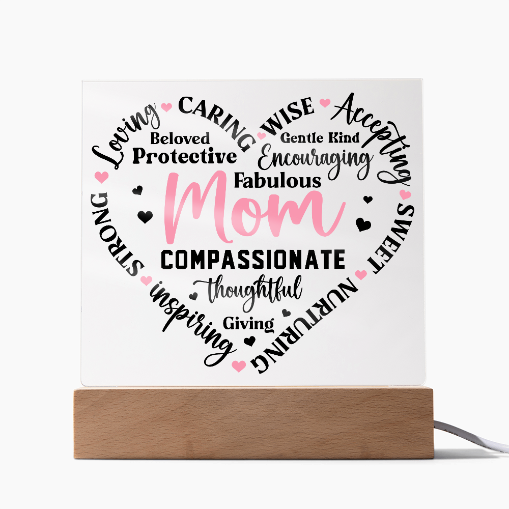 Mom - You Are Everything Square Acrylic Piece