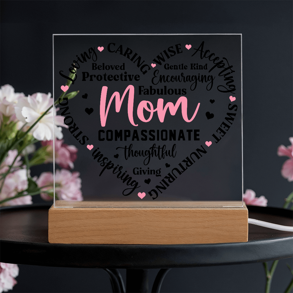 Mom - You Are Everything Square Acrylic Piece