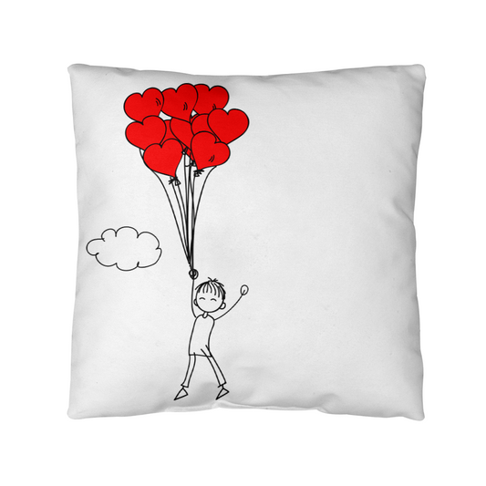 Love is in the Air: A Perfect Pair Matching Valentines Day Pillow 1