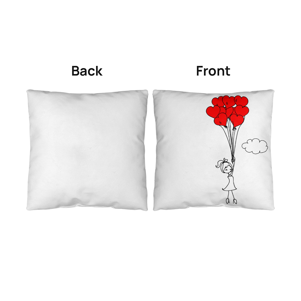 Love is in the Air: A Perfect Pair Matching Valentines Day Pillow 2