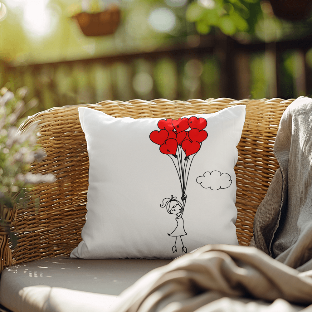 Love is in the Air: A Perfect Pair Matching Valentines Day Pillow 2