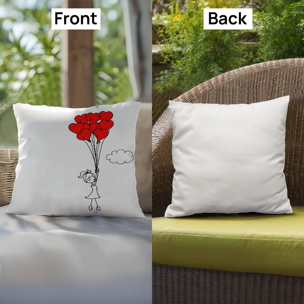 Love is in the Air: A Perfect Pair Matching Valentines Day Pillow 2