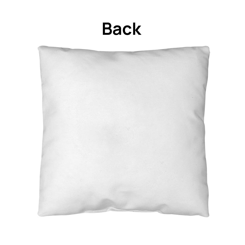 Couples Matching Valentines Day Pillow Missus Heart