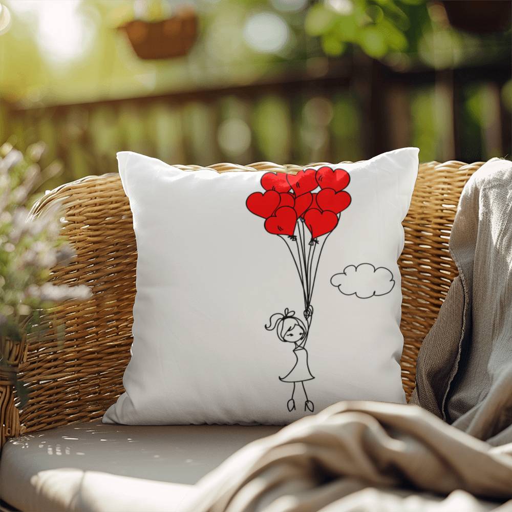 Love is in the Air: A Perfect Pair Matching Valentines Day Pillow 2