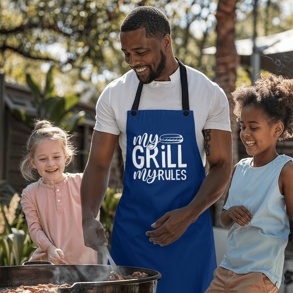 My Grill My Rules Apron