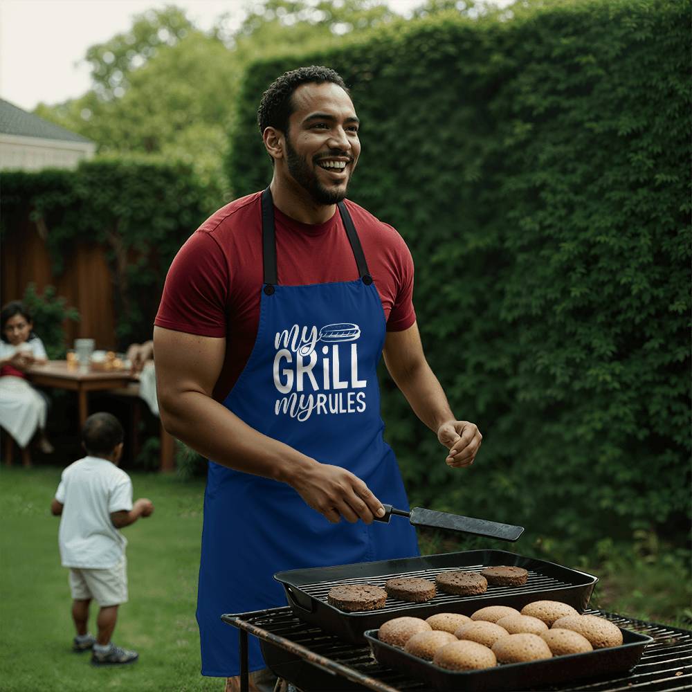 My Grill My Rules Apron