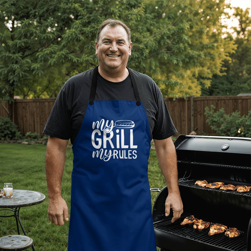 My Grill My Rules Apron