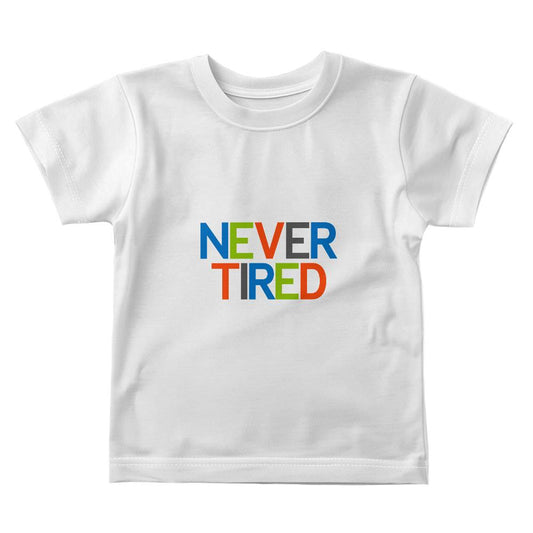Never Tired  Endless Energy Baby Jersey Tee