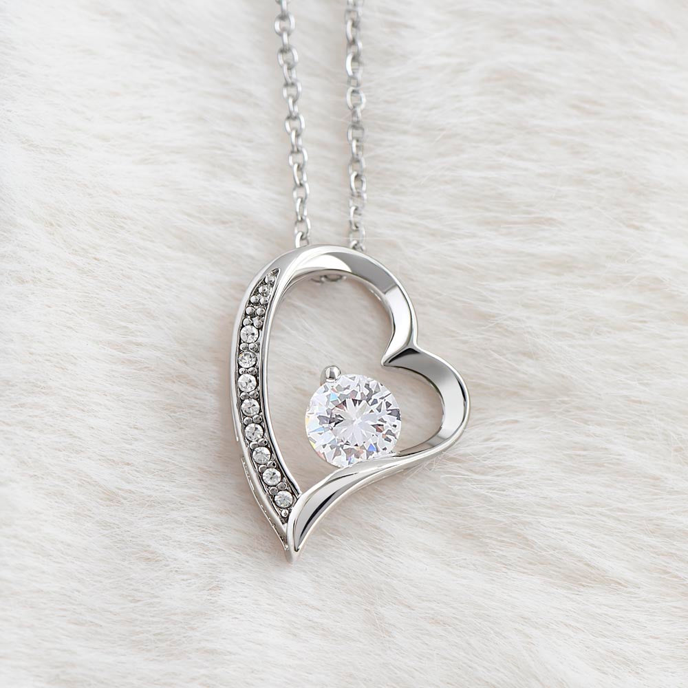 With You Everything Makes Sense - Forever Love Necklace - Gift for Wife
