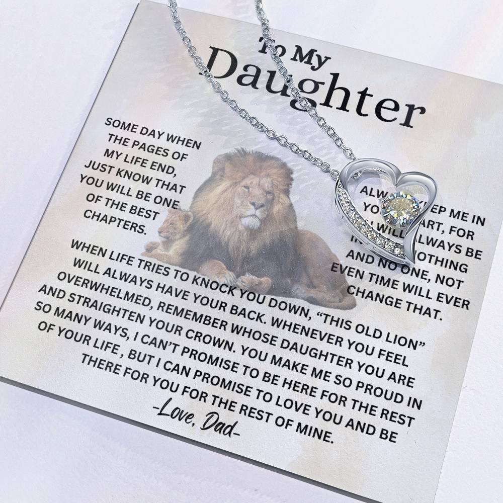 This Old Lion Forever Love Necklace From Dad