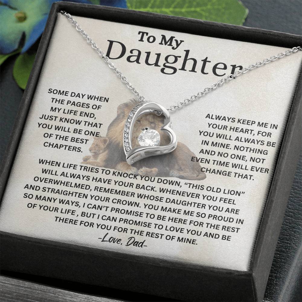 This Old Lion Forever Love Necklace From Dad