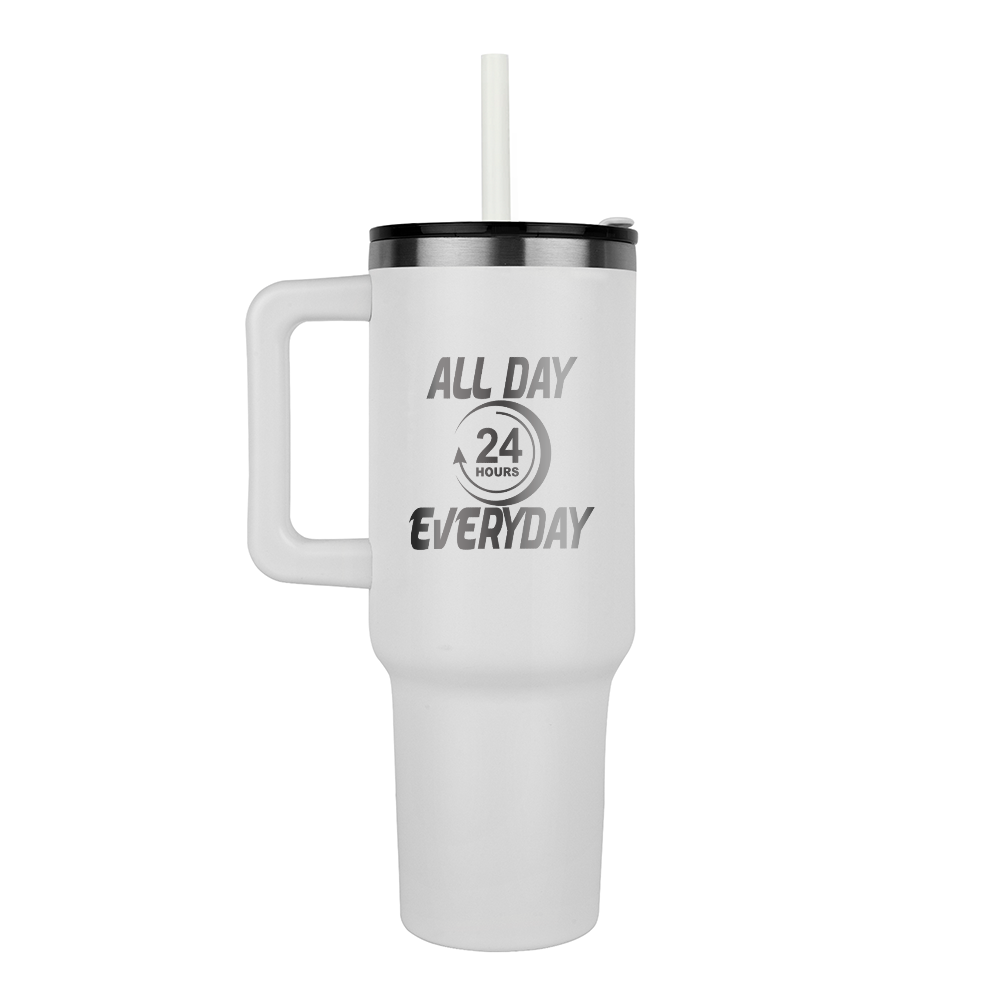 All Day 24 Hours Everyday Pinnacle 40oz Tumbler