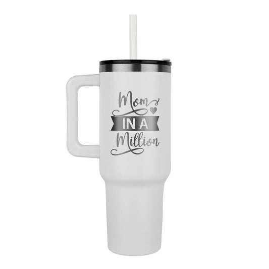 Best Mom Ever Gift - "Mom In A Million" 40oz Tumbler