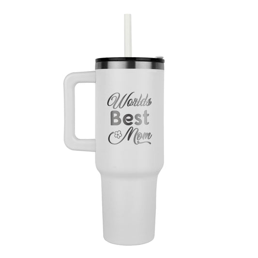 World's Best Mom Pinnacle 40oz Tumbler Perfect Gift for Mom on Mother's Day