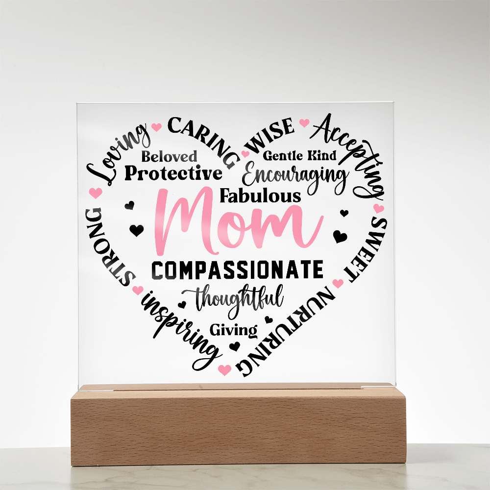 Mom - You Are Everything Square Acrylic Piece