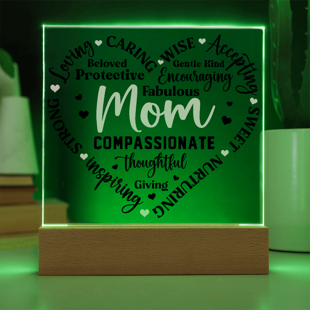 Mom - You Are Everything Square Acrylic Piece