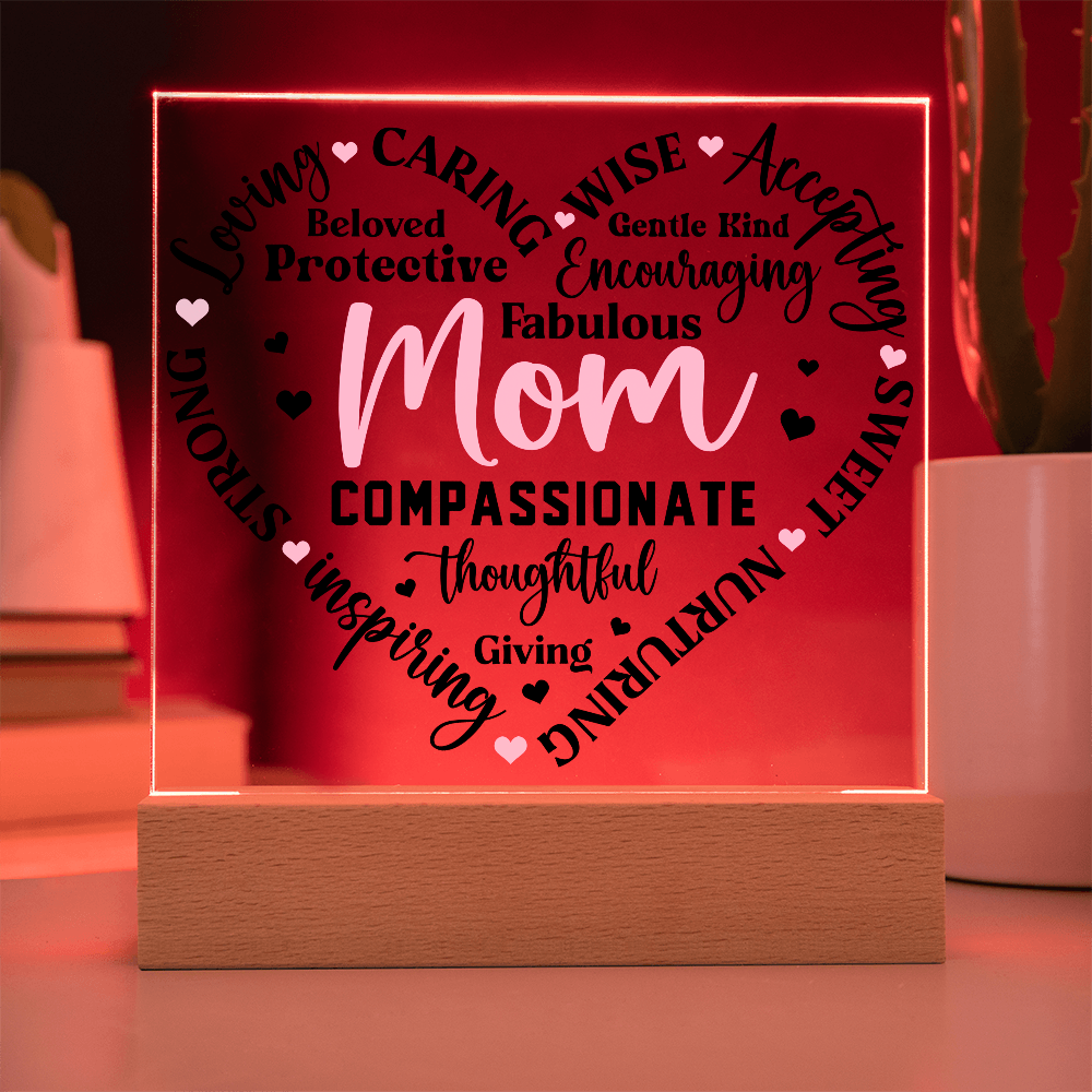 Mom - You Are Everything Square Acrylic Piece