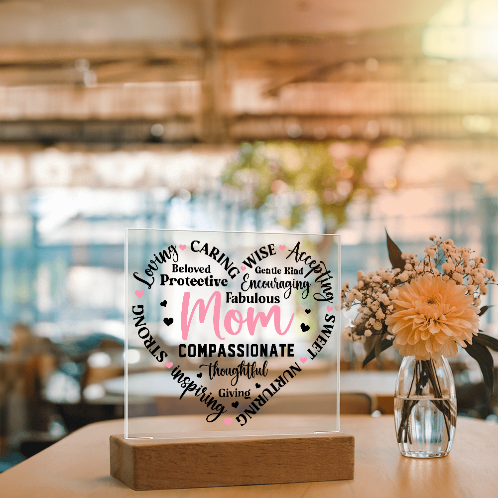 Mom - You Are Everything Square Acrylic Piece