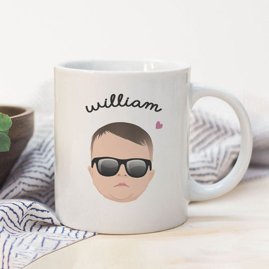 Custom Mug with Kids Face