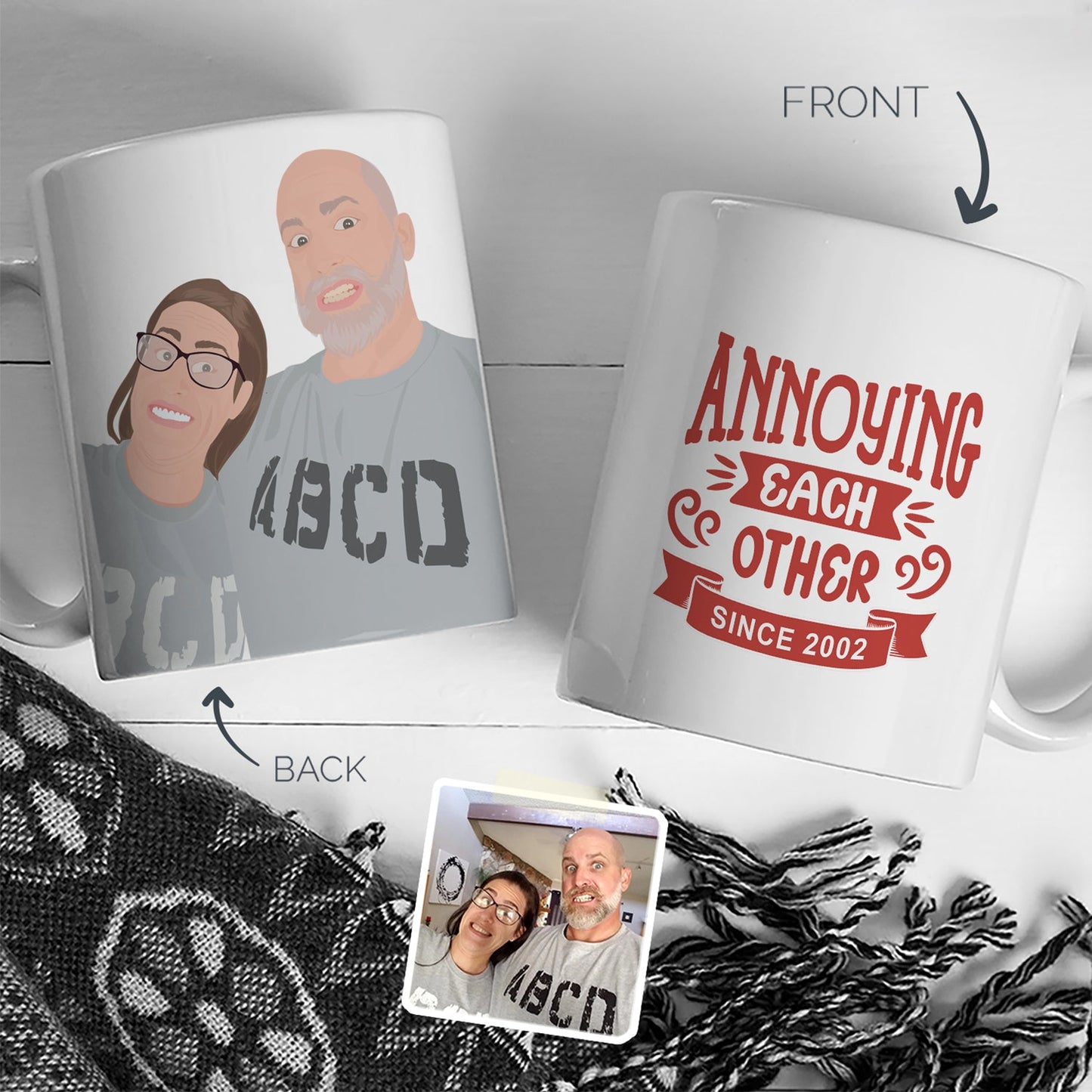 Personalized Couples Mug