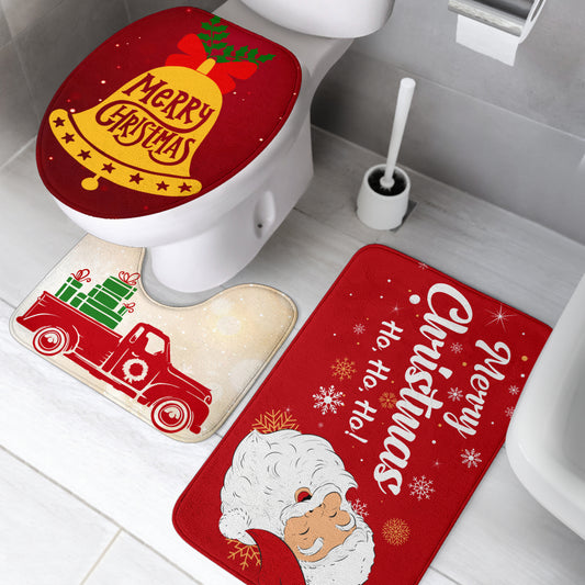 Christmas Holiday Bathroom Set (1)