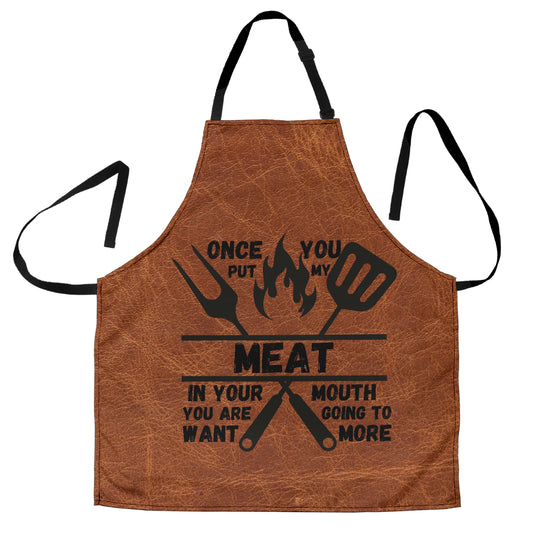 Grill Master Slogan Apron