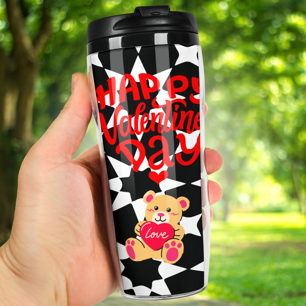 Teddy Bear Love Valentines Day Cup