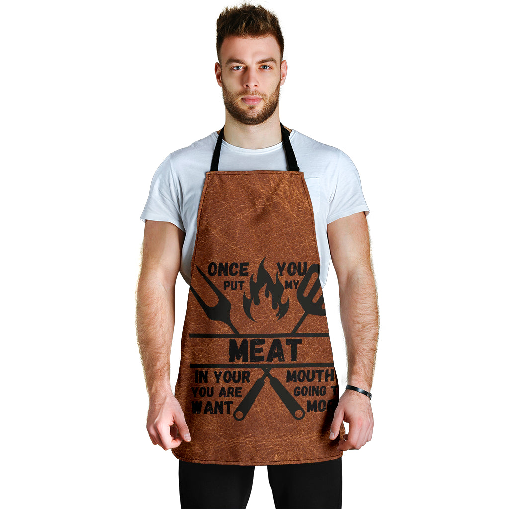 Grill Master Slogan Apron