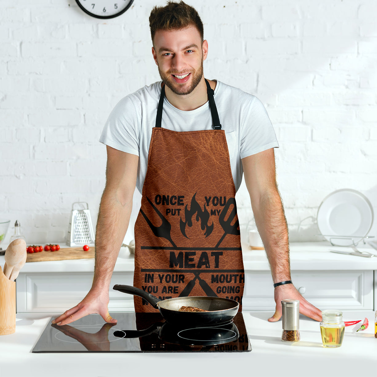 Grill Master Slogan Apron