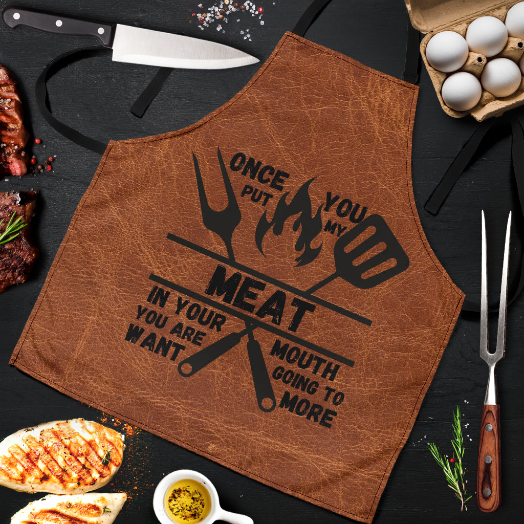 Grill Master Slogan Apron