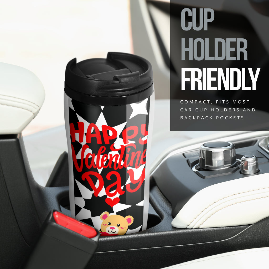Teddy Bear Love Valentines Day Cup